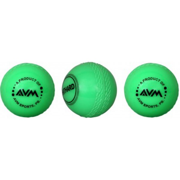 AVM Green Wind Cricket Ball (Pack of 3)